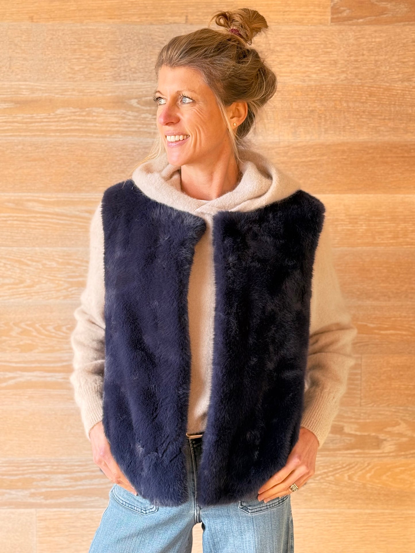 Fenchurch Blue Gilet