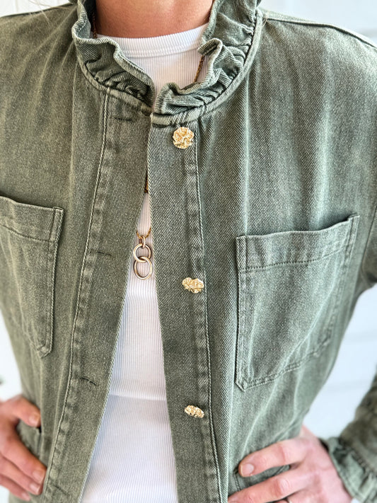 Marcella Khaki Jacket