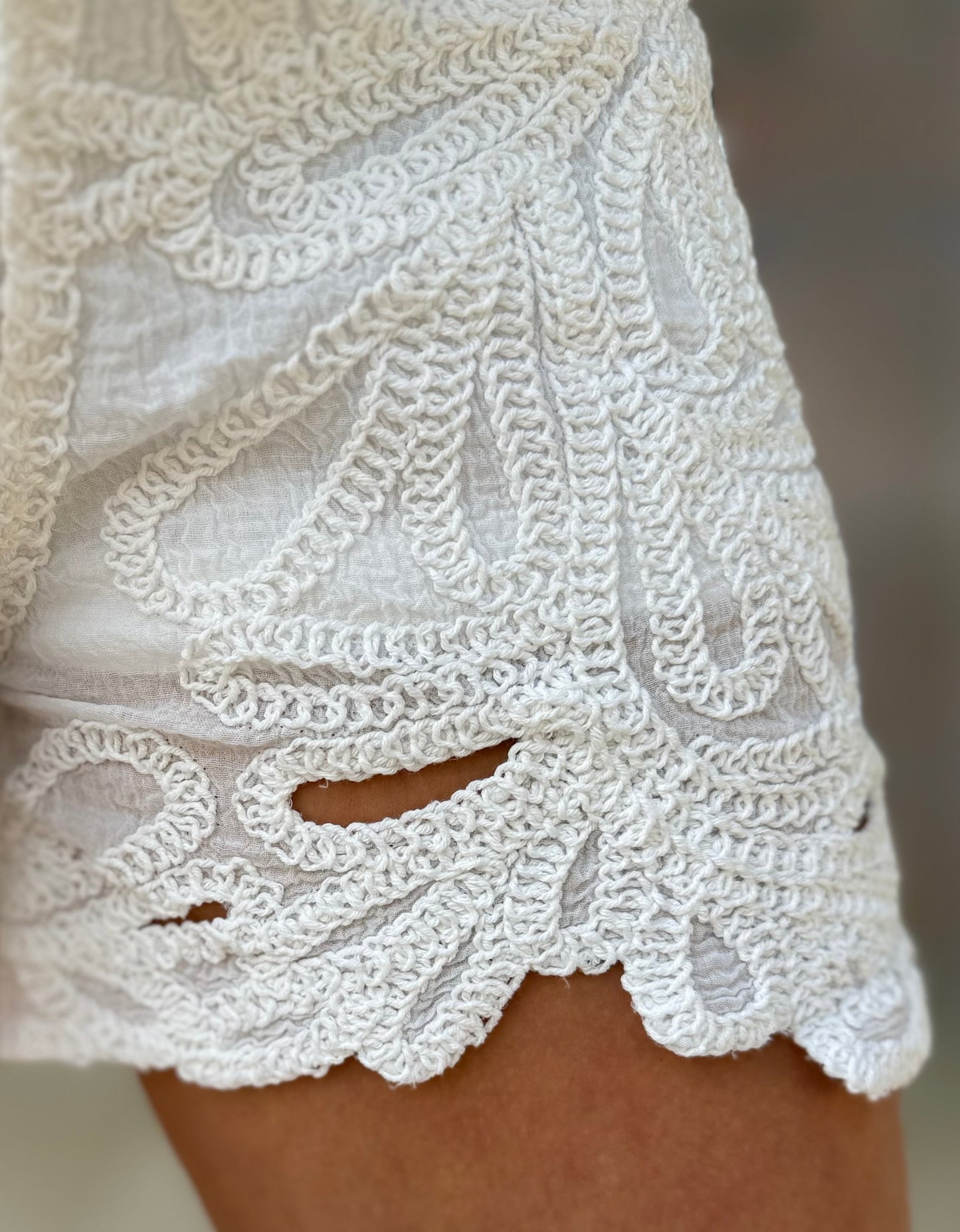 Dock White Shorts
