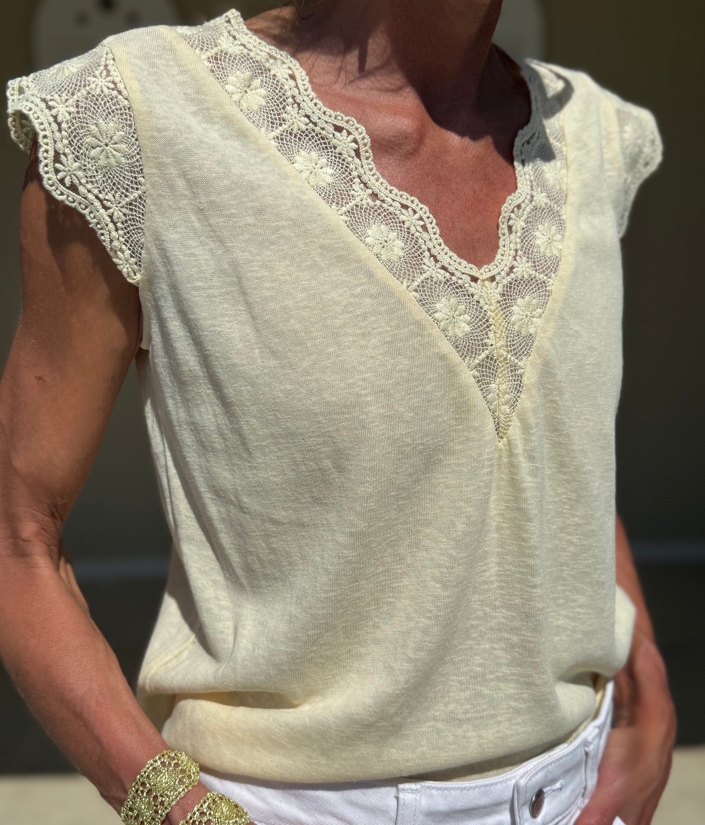 Eleanor Yellow Top