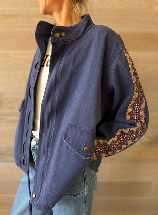 Brixton Blue Jacket