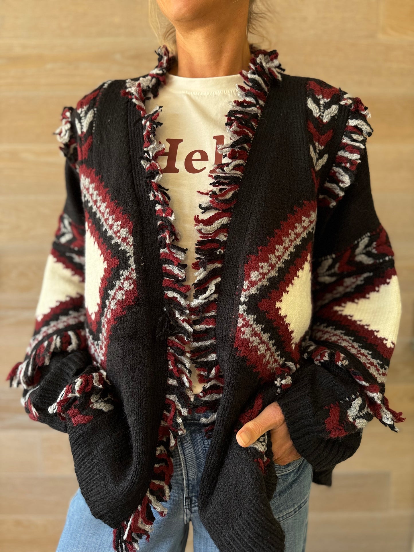 Islington Black Cardigan