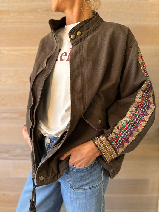 Brixton Chocolate Jacket
