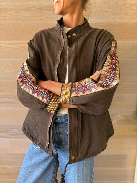 Brixton Chocolate Jacket