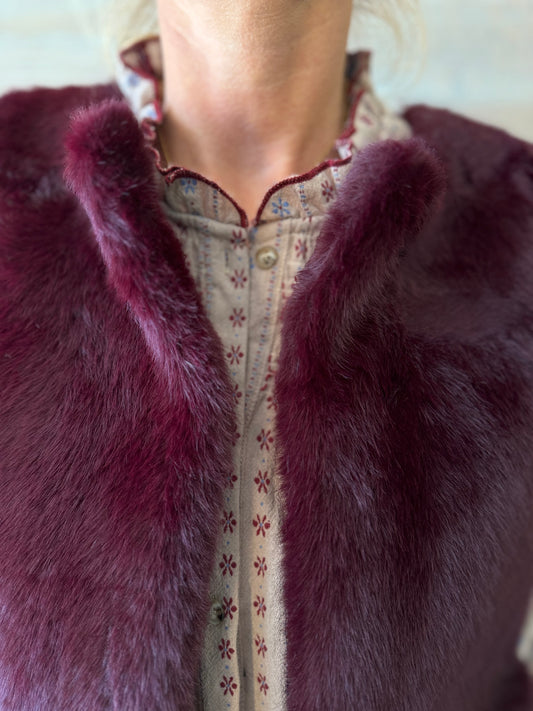 Fenchurch Burgundy Gilet