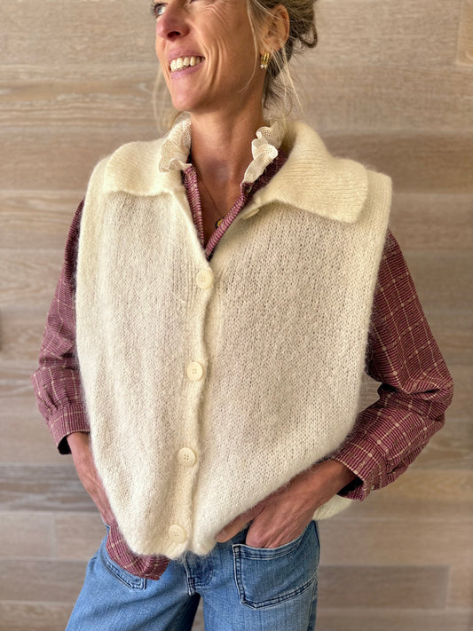 Craven Ecru Cardigan