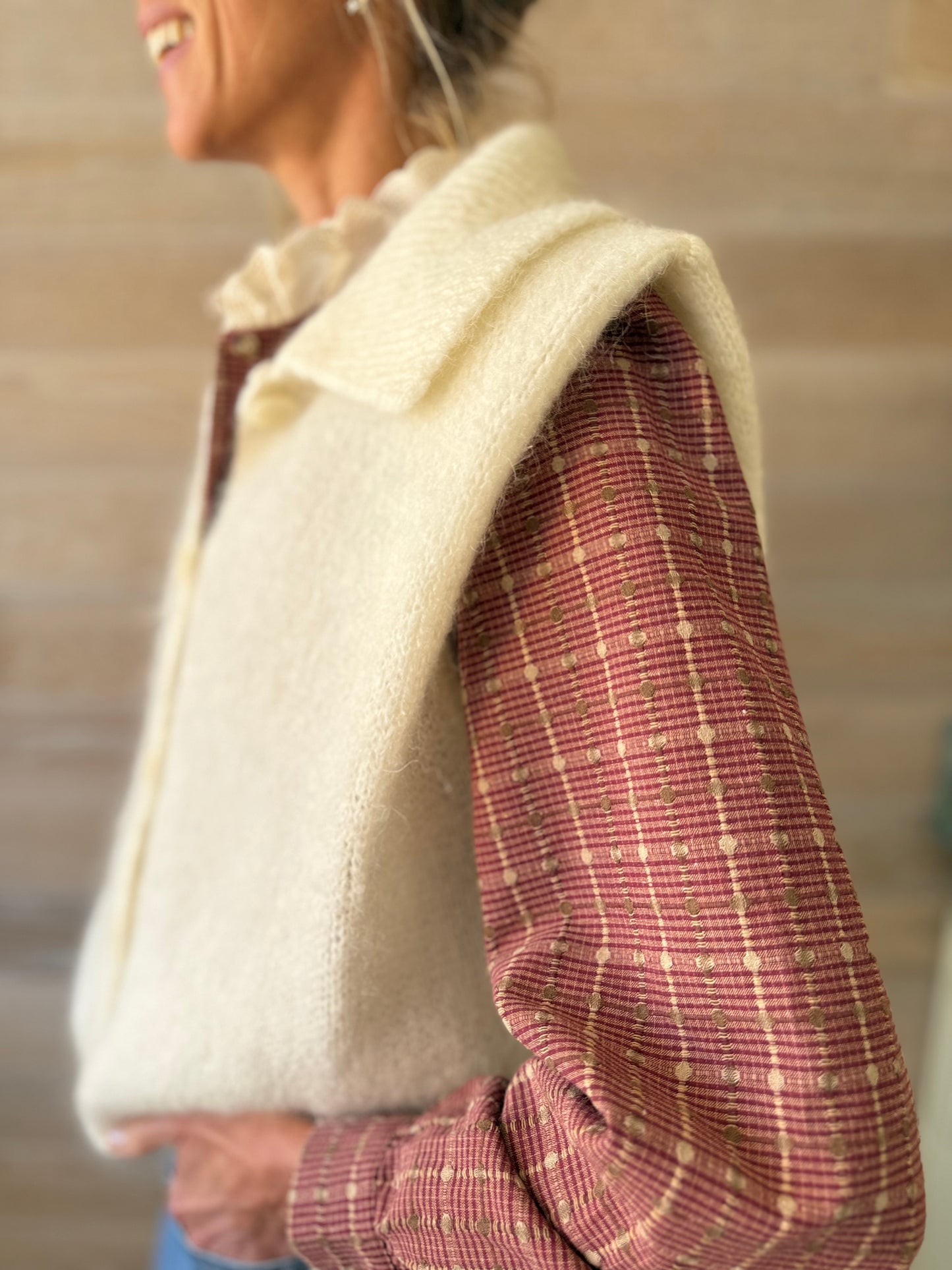 Craven Ecru Cardigan