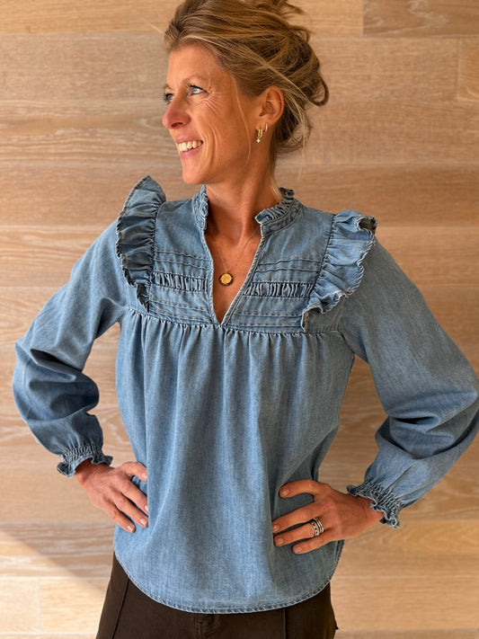 Birchin Blue Blouse