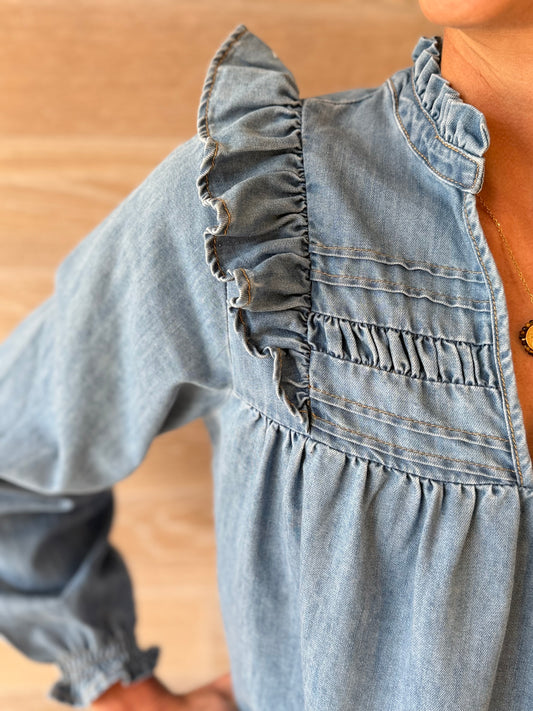 Birchin Blue Blouse