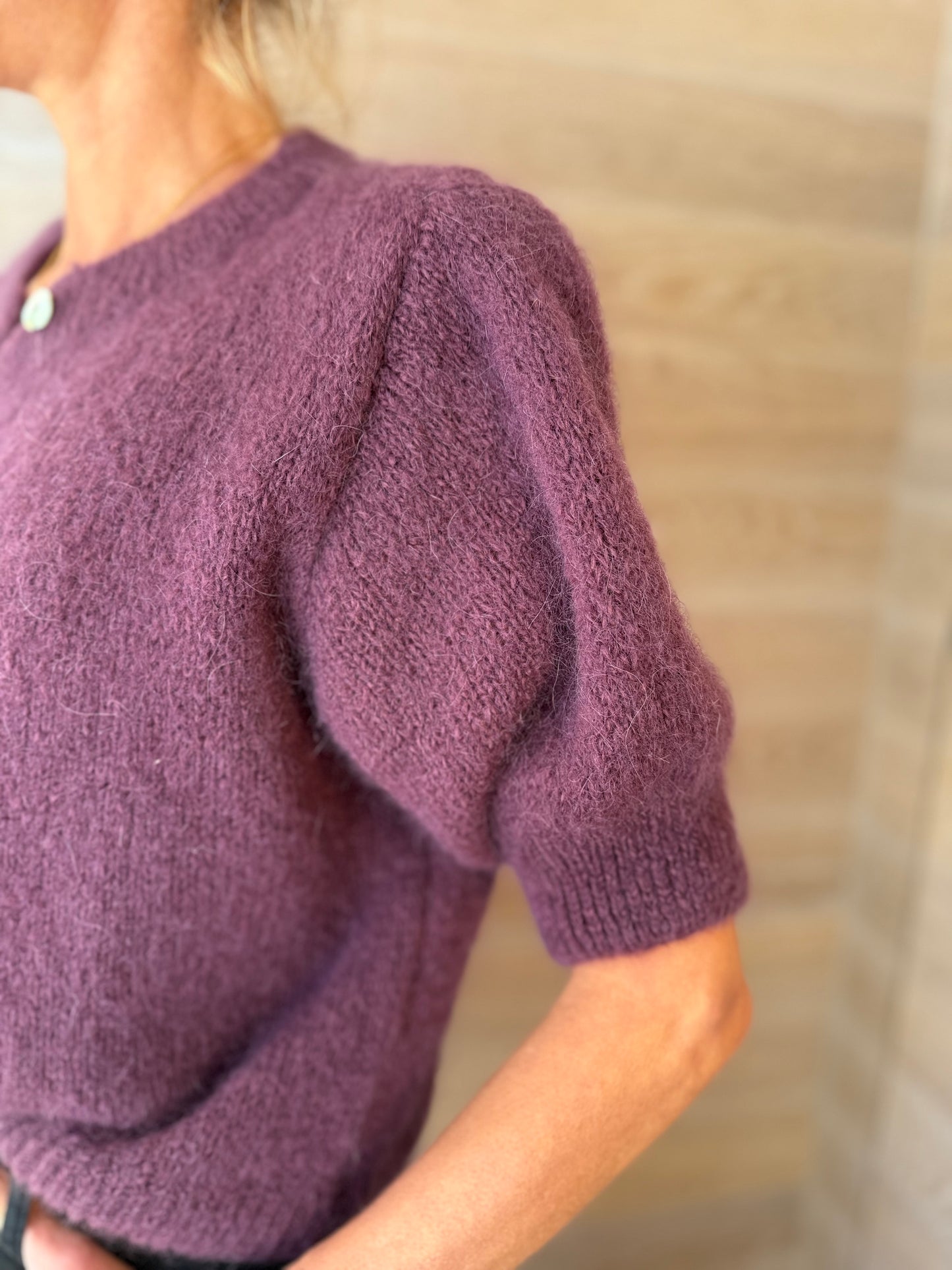 Crabtree Plum Cardigan