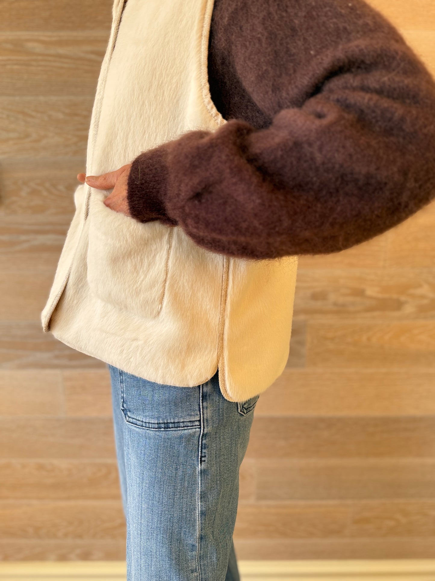 Nassau Ecru Gilet