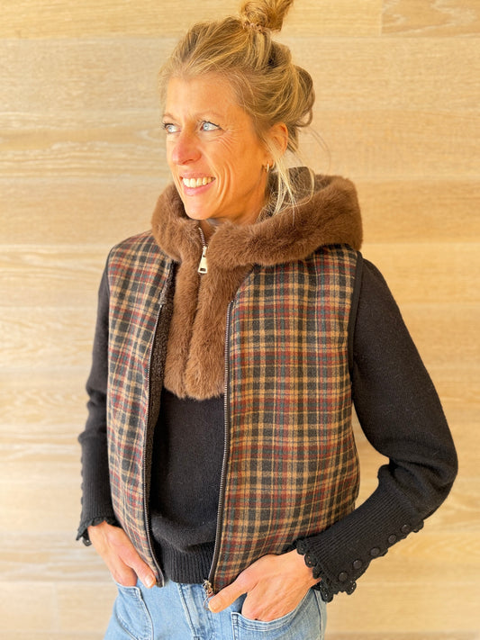 Aldgate Reversible Grey Gilet