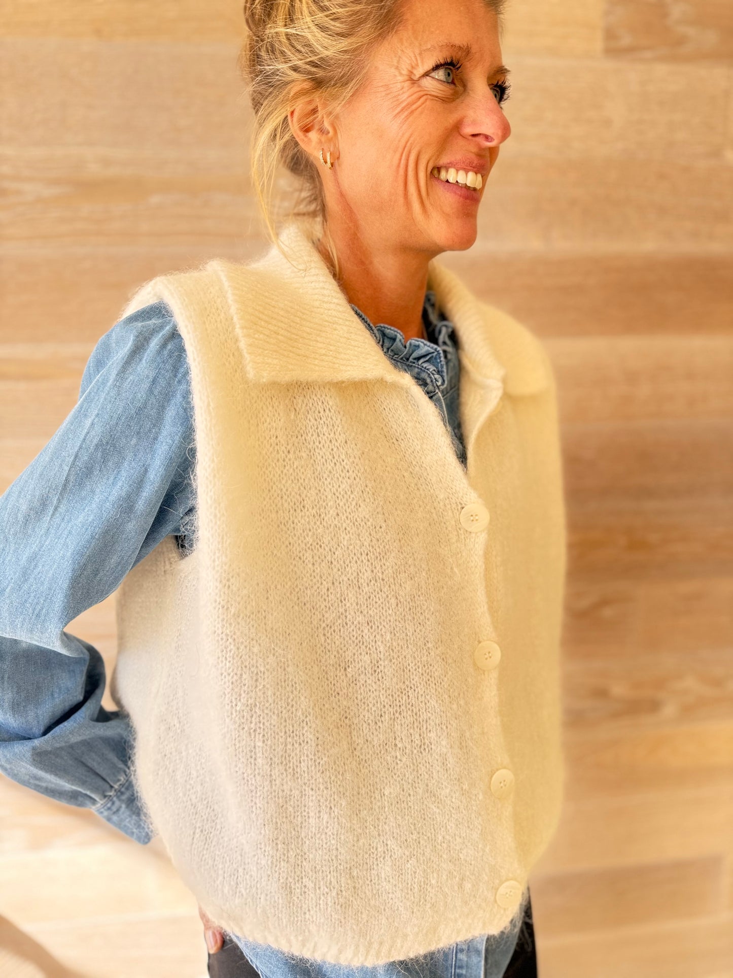 Craven Ecru Cardigan