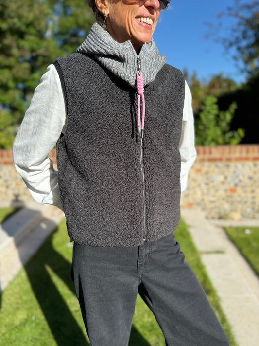 Aldgate Reversible Grey Gilet
