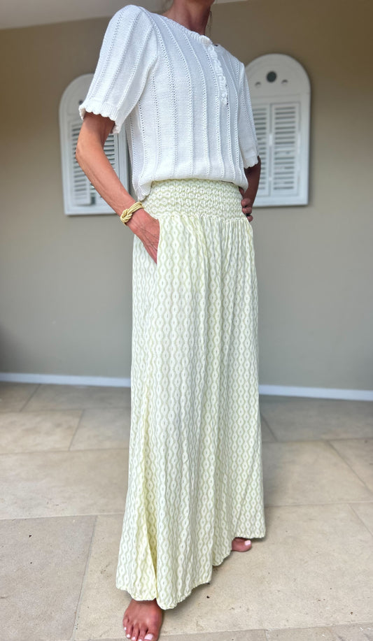 Clonmore Lime Culottes