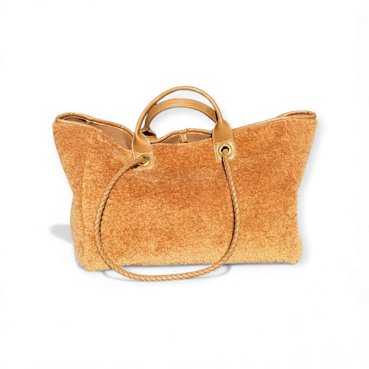 Reversible Camel Teddy Bag