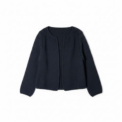 Elsie Navy Wool Jacket