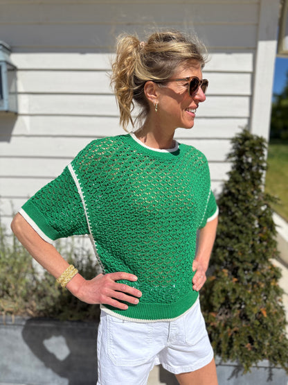 Orsett Green Crochet Top