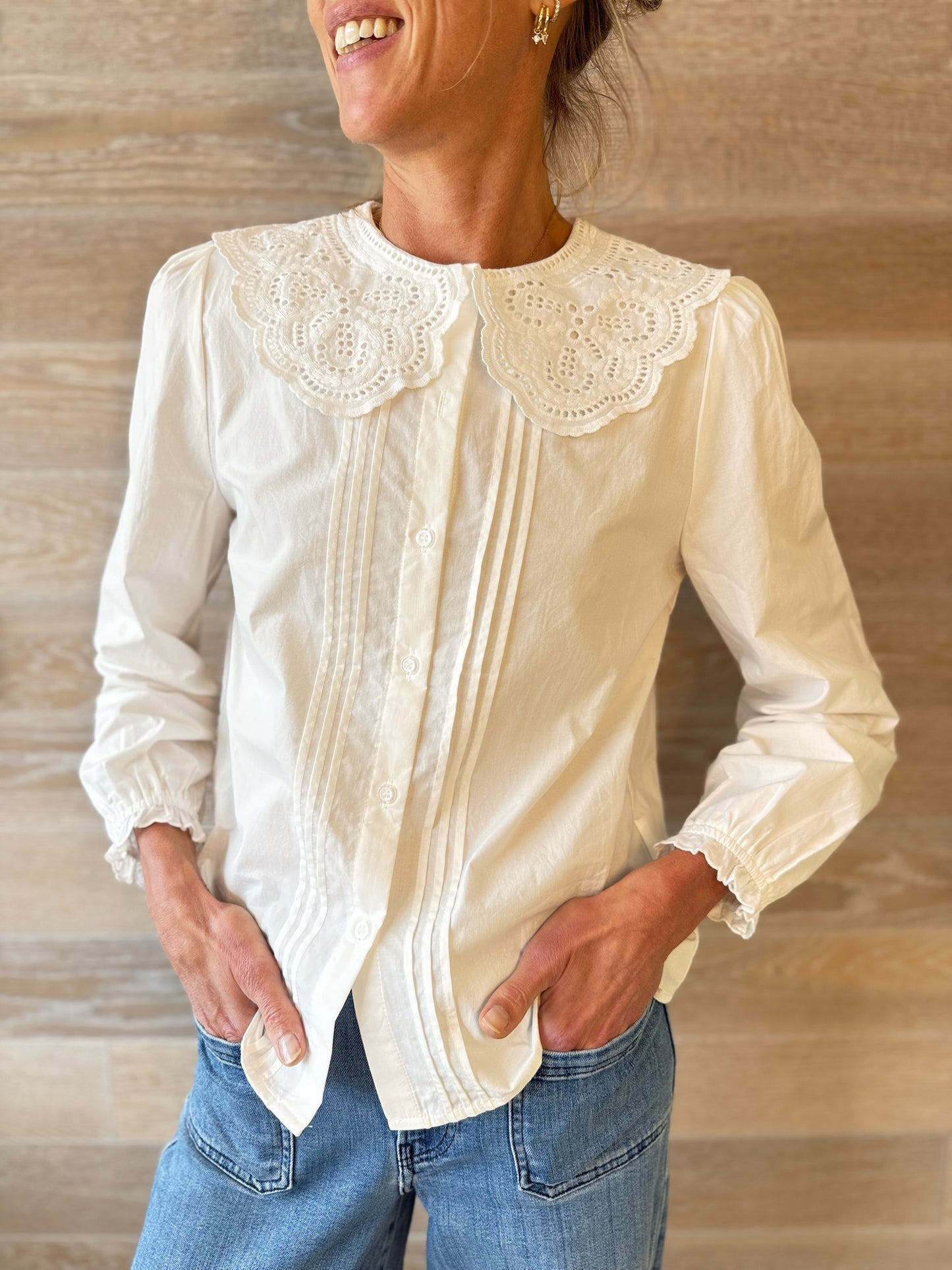 Belville White Blouse