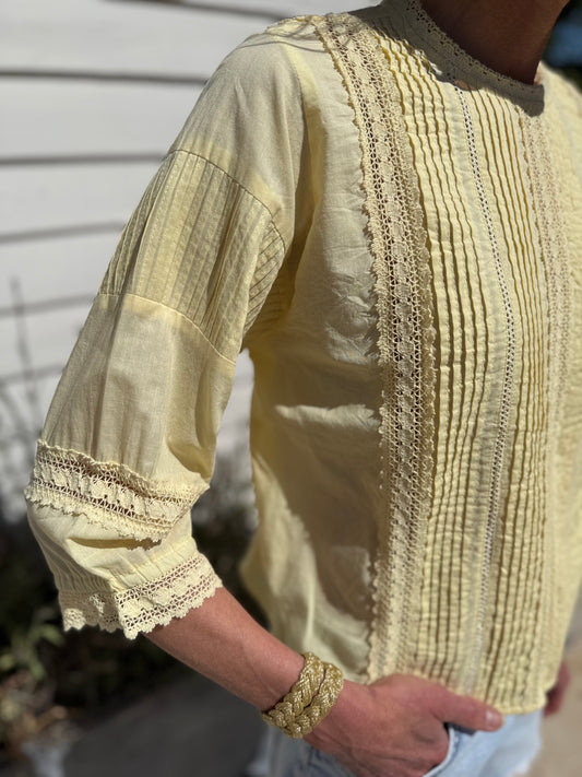 Warner Yellow Blouse