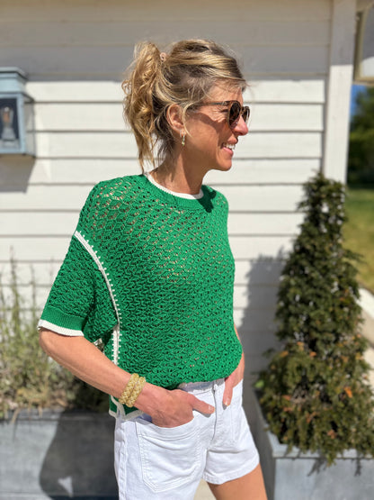 Orsett Green Crochet Top