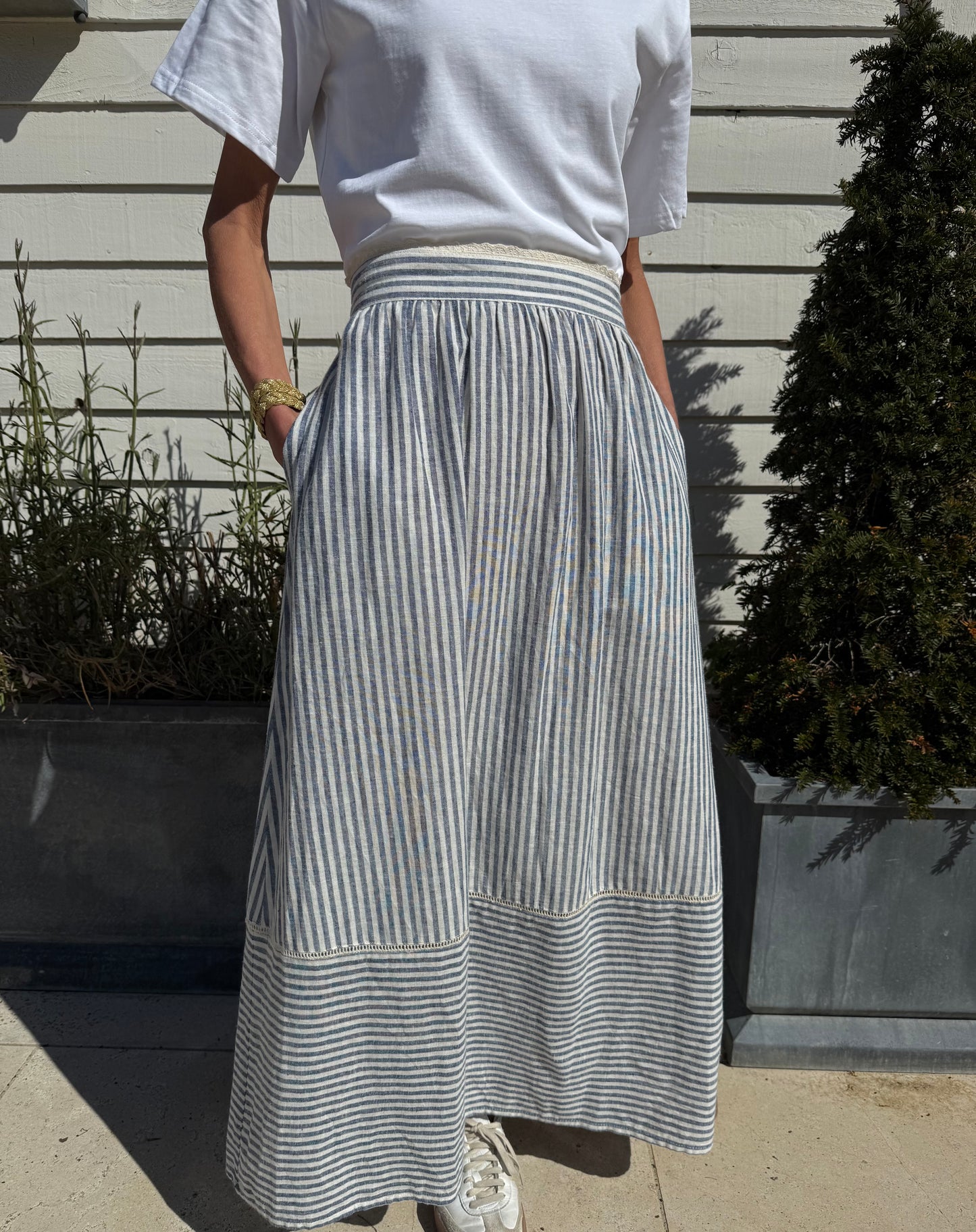 Semley Blue Skirt