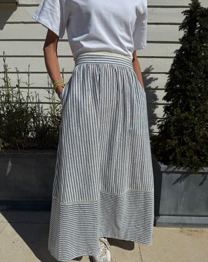 Semley Blue Skirt