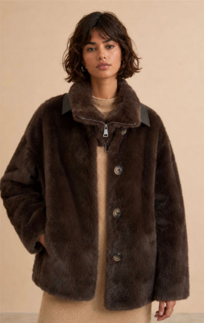 Savoy Chocolate Snood / Collar