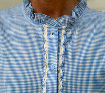 Hampden Blue Blouse