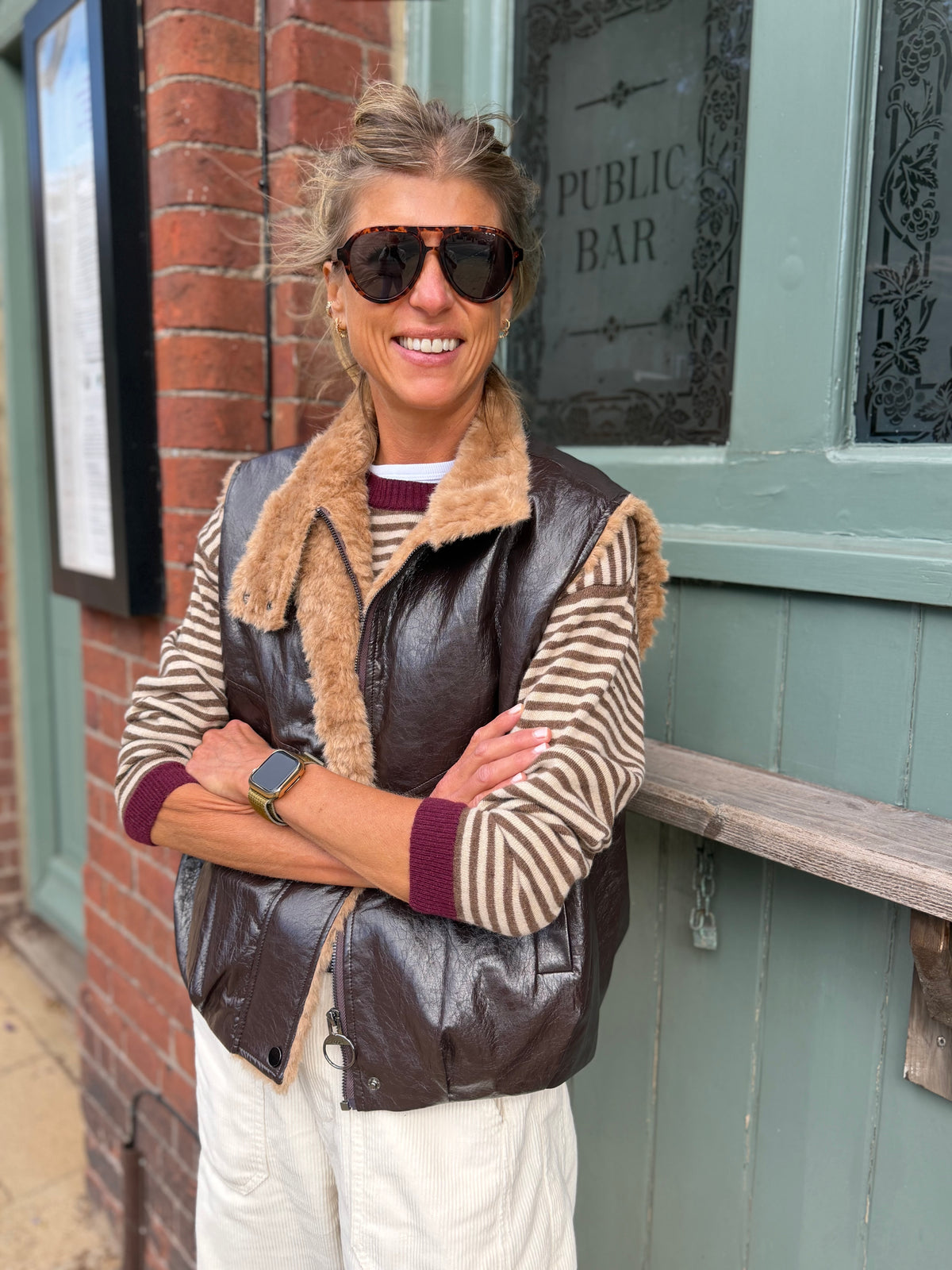 Griffin Chocolate Gilet