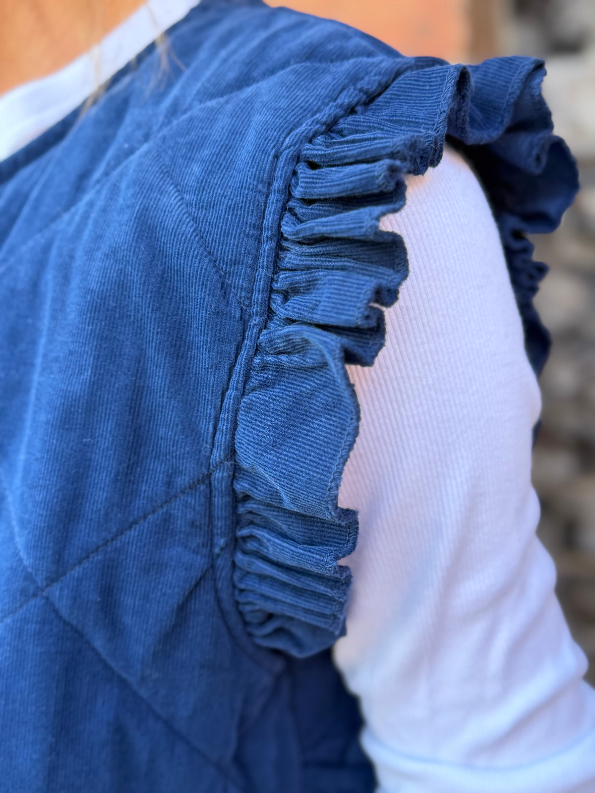 Grace Blue Gilet