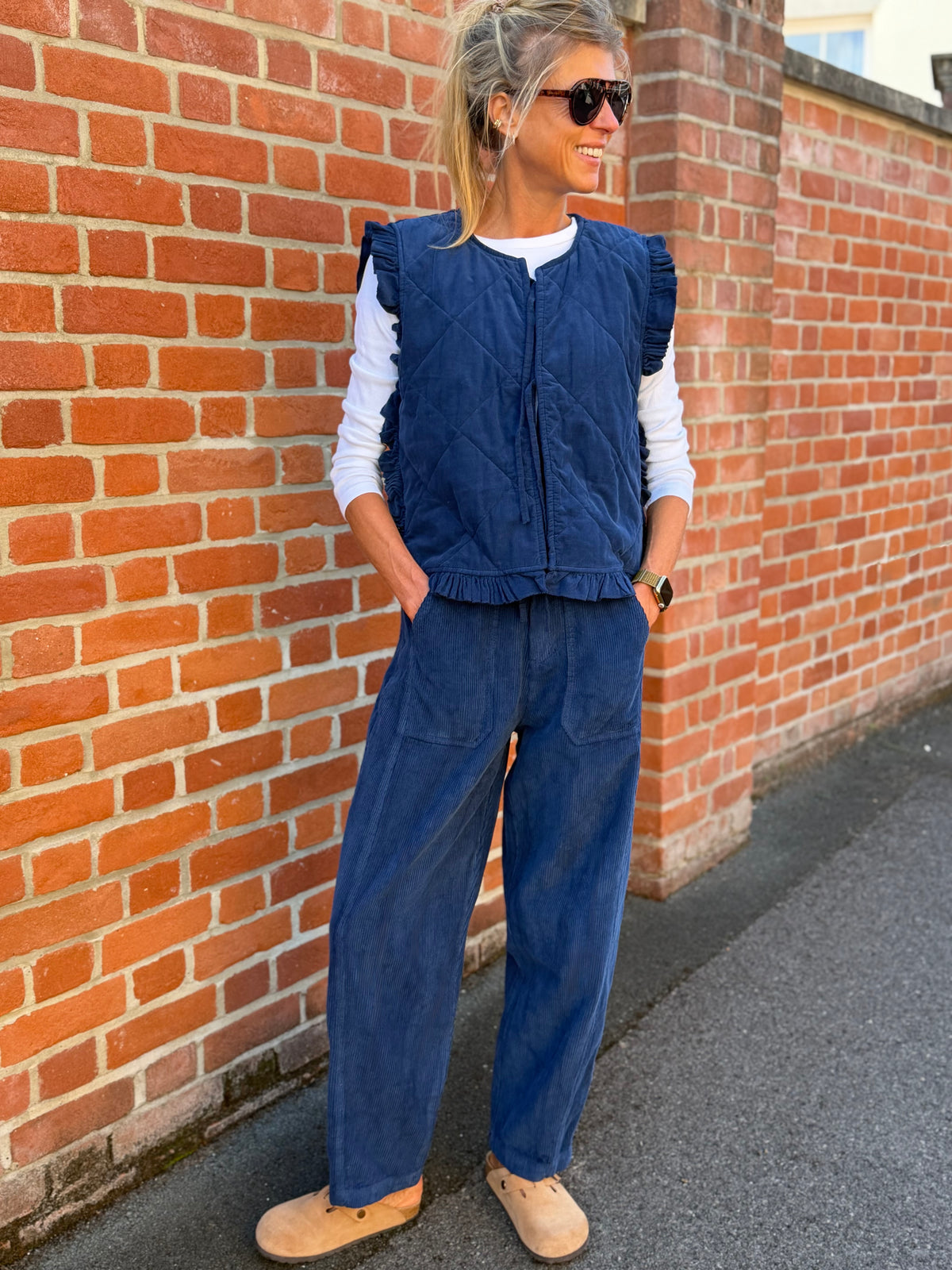 Grace Blue Gilet