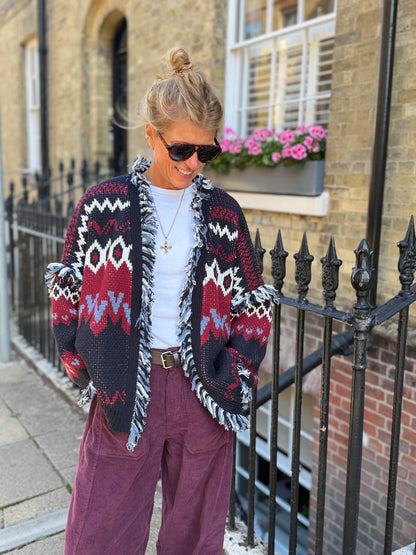 Highbury Navy Cardigan