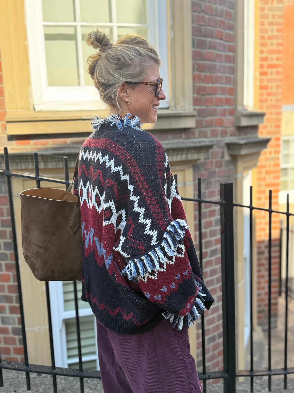 Highbury Navy Cardigan