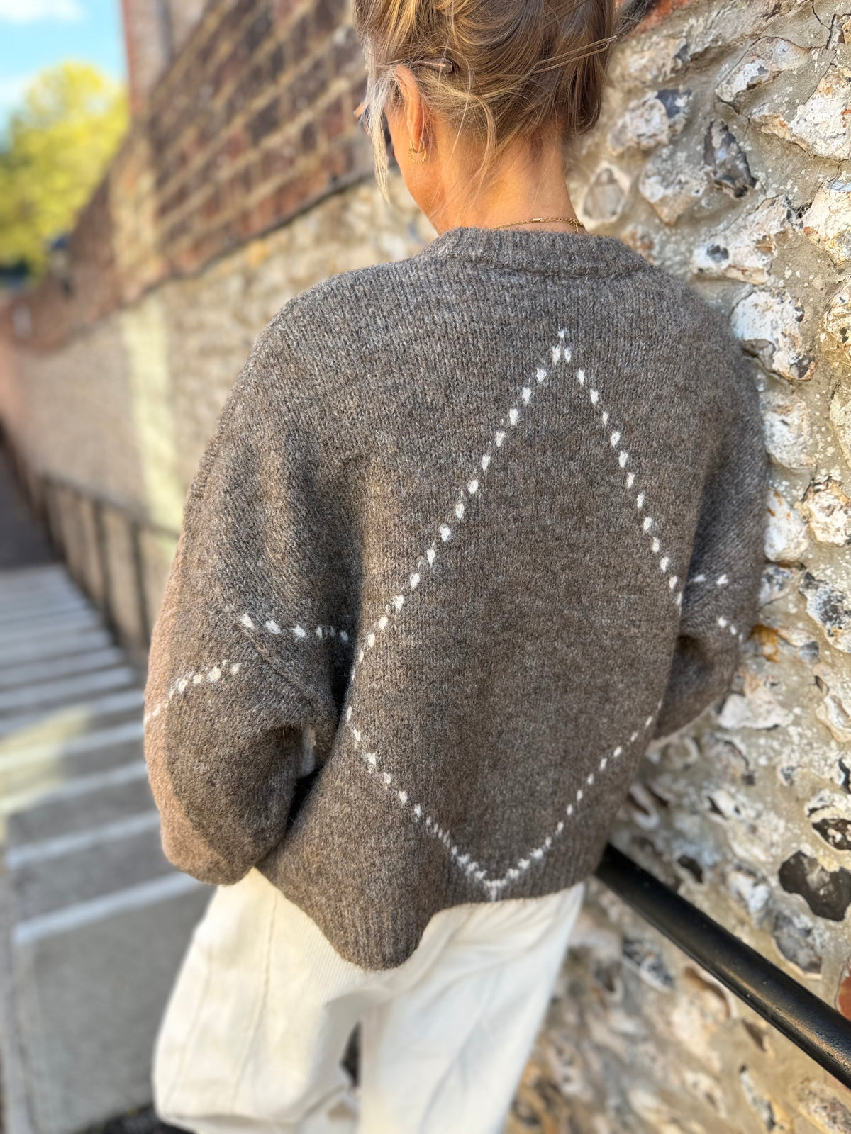 Harwood Ash Brown Knit