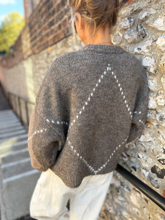 Harwood Ash Brown Knit