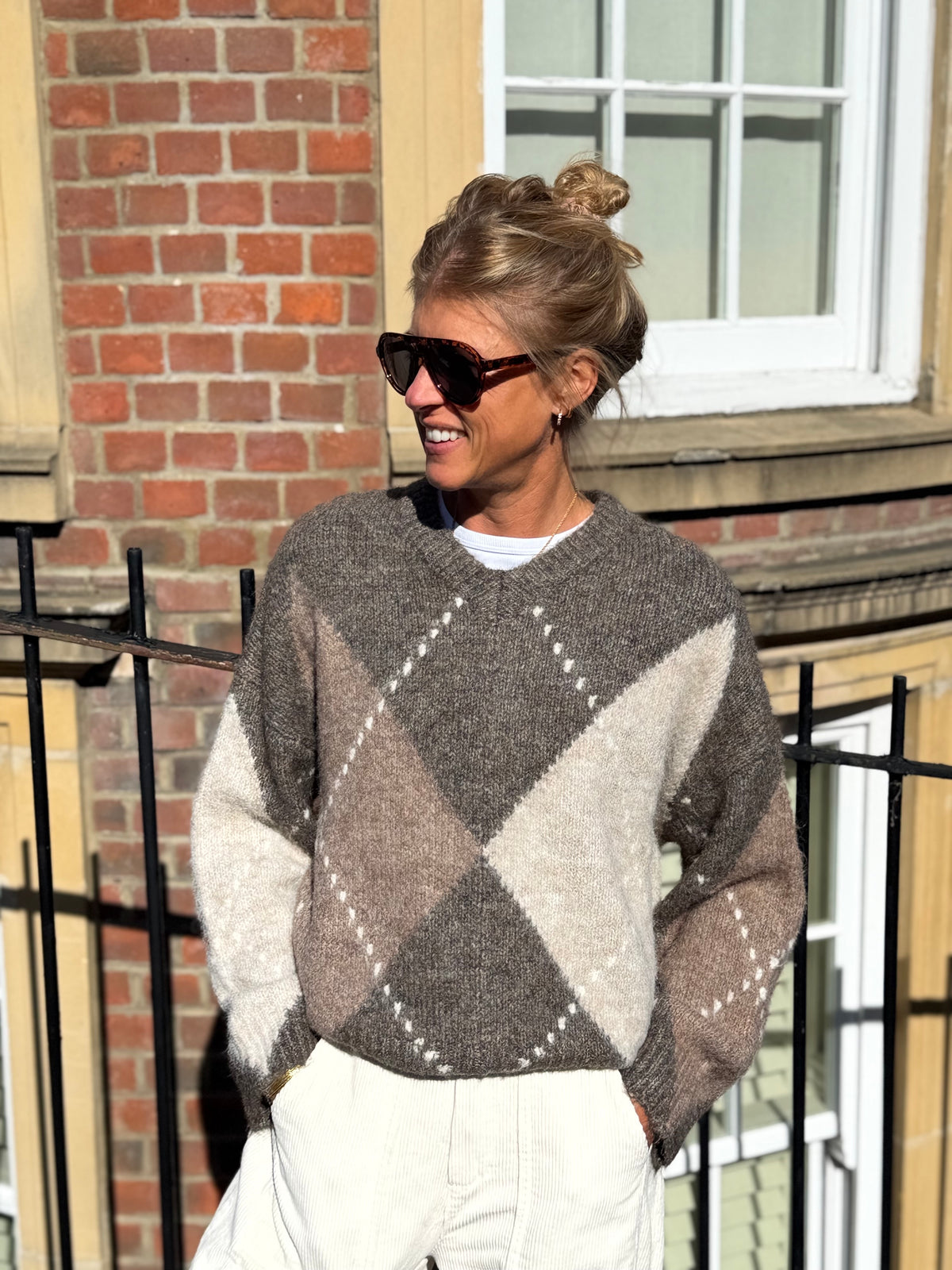 Harwood Ash Brown Knit