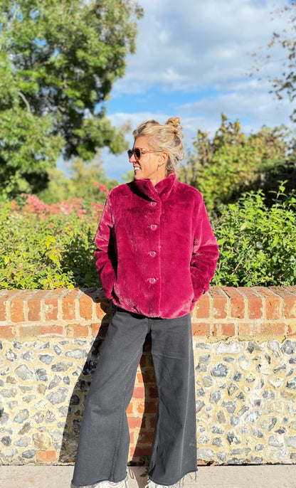 Barbican Burgundy Jacket