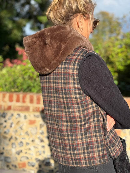 Aldgate Reversible Grey Gilet