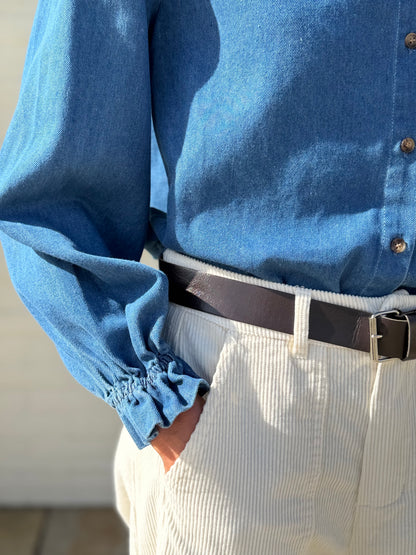 Brenley Denim Blouse