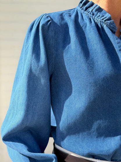 Brenley Denim Blouse