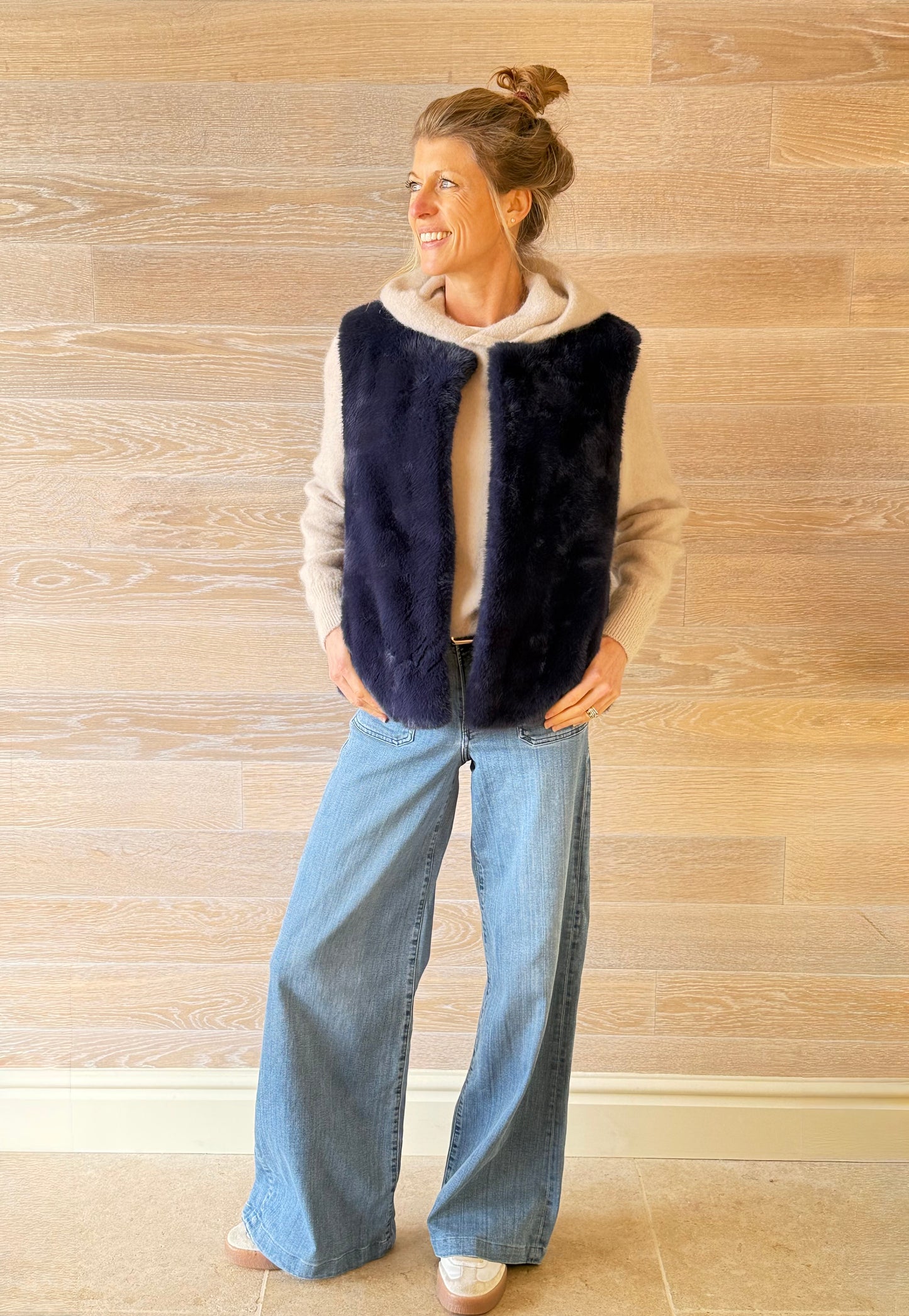 Fenchurch Blue Gilet