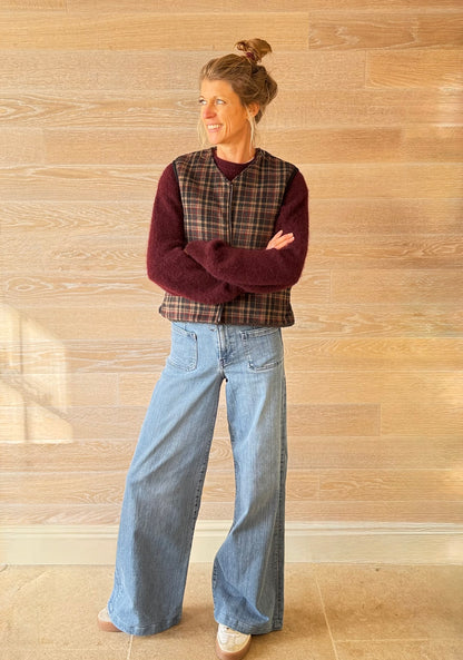 Aldgate Reversible Grey Gilet