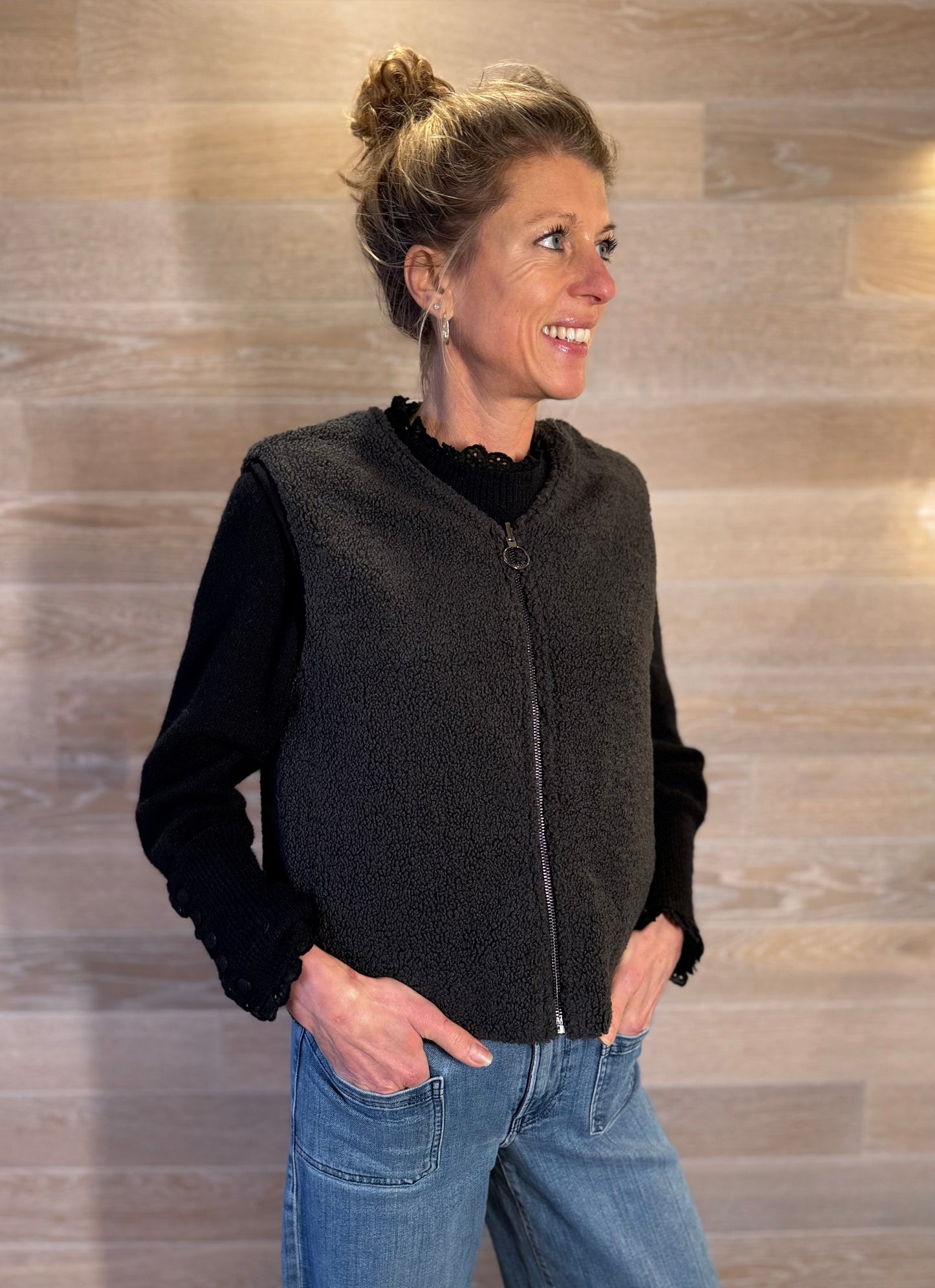 Aldgate Reversible Grey Gilet