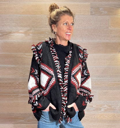 Islington Black Cardigan