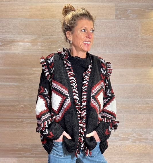 Islington Black Cardigan