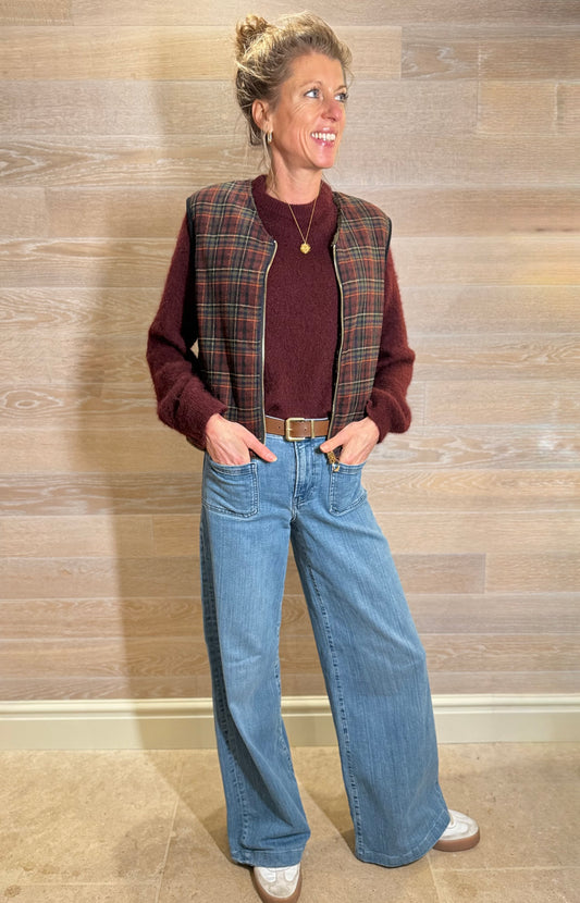 Aldgate Reversible Khaki Gilet