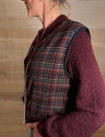 Aldgate Reversible Khaki Gilet