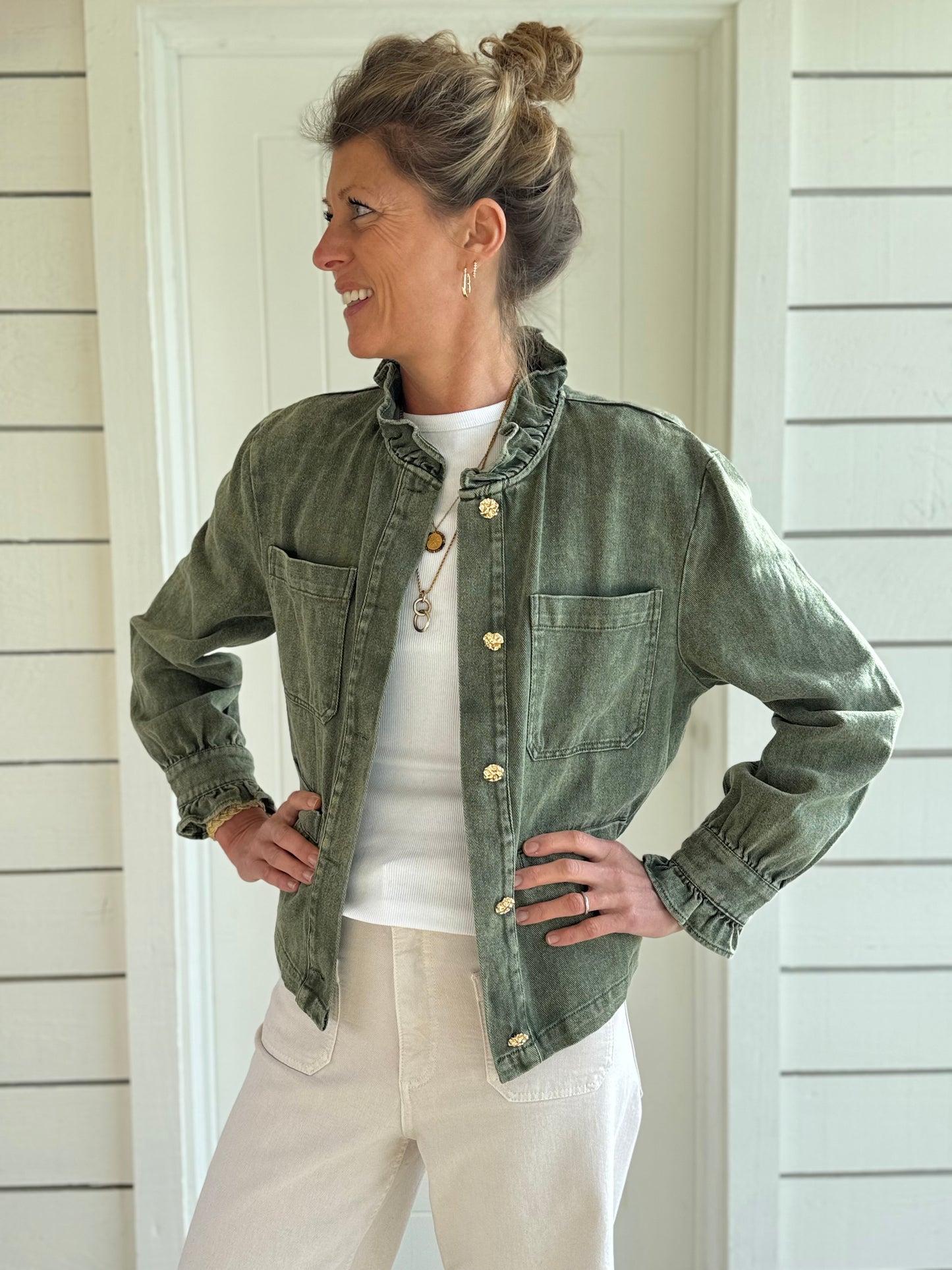 Marcella Khaki Jacket