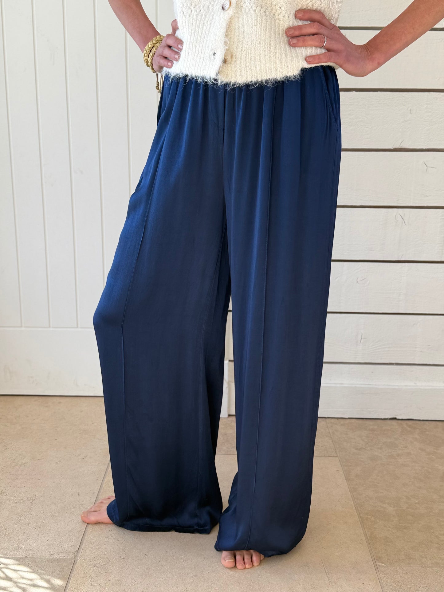 Chepstow Navy Trousers